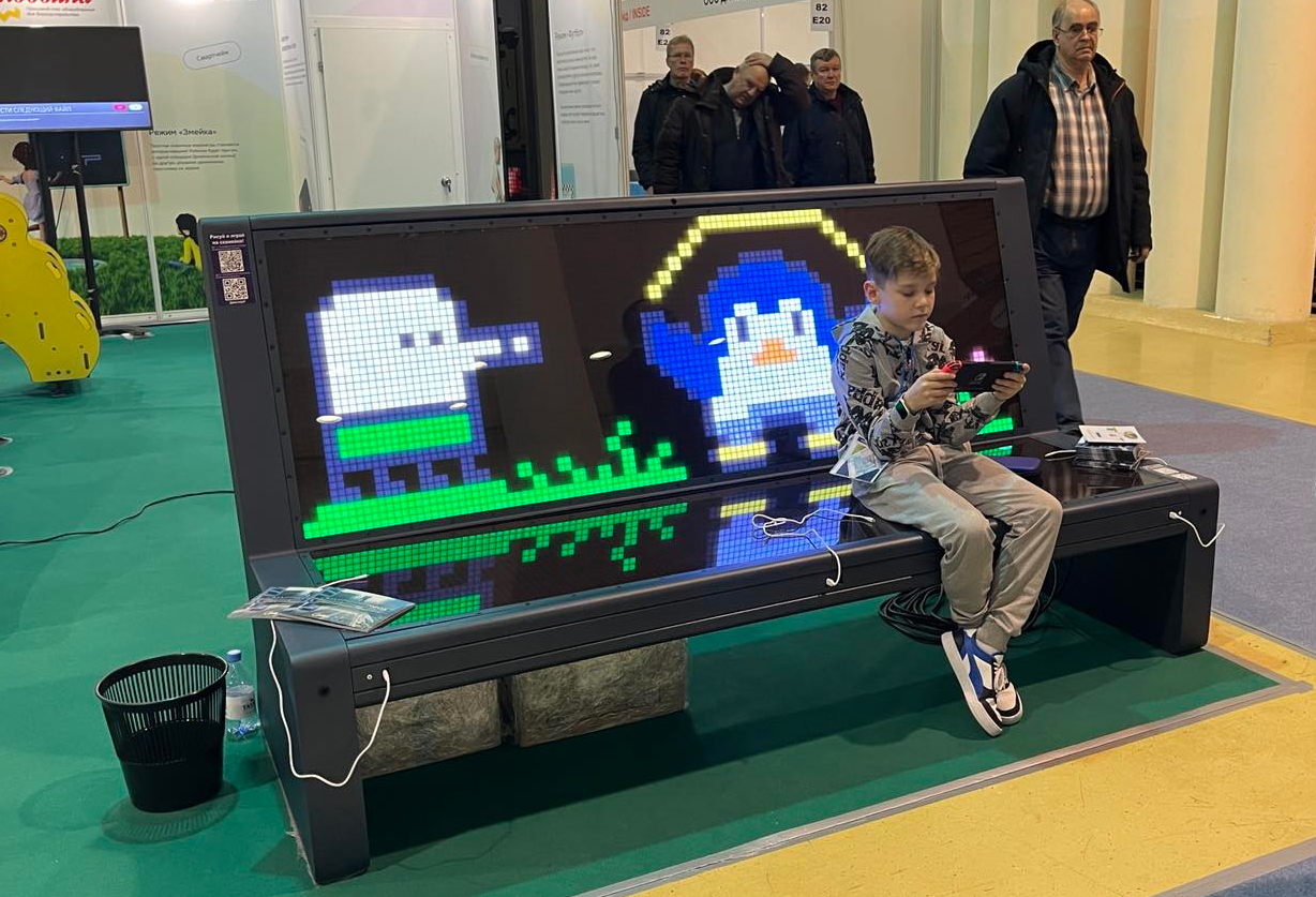 Наше детское игровое оборудование на ParkSeason Expo в ЦВК «ЭКСПОЦЕНТР»
